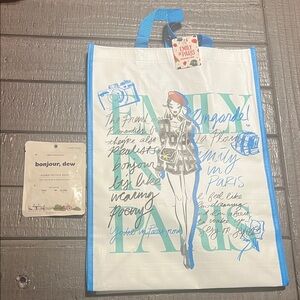 Emily in Paris Reusable Bag - 1 Bonjour dew Face Masks Paris Glow